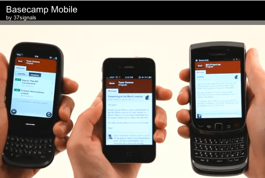 Intro Video for Basecamp Mobile